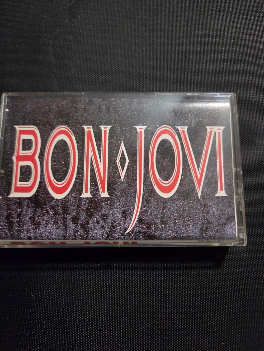 Vintage 1986 Bon Jovi Slippery When Wet Cassette Tape Original 80s Rock